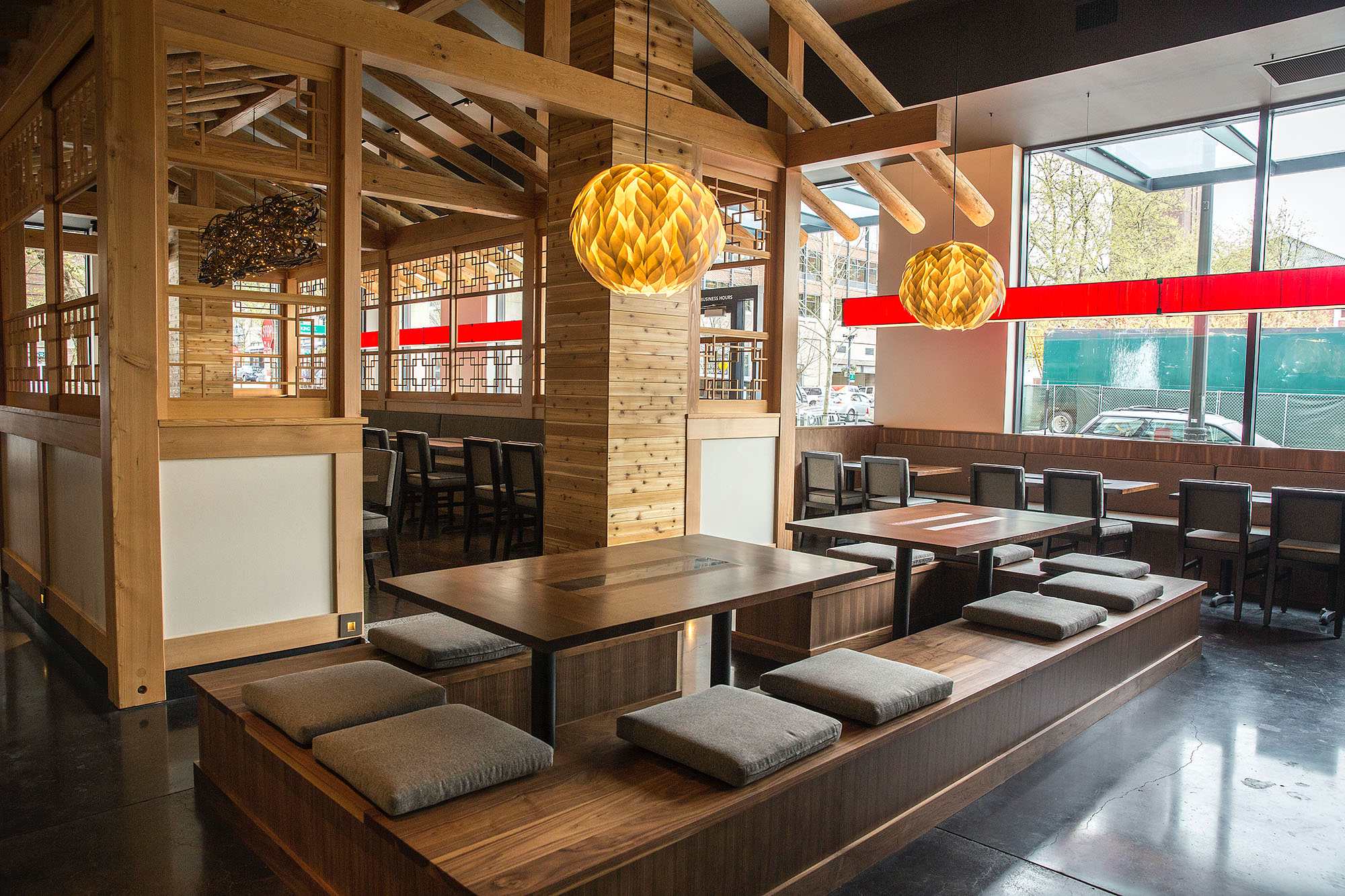 Thiết kế nhà hàng phong cách Hàn Quốc được giới trẻ ưa chuộng
