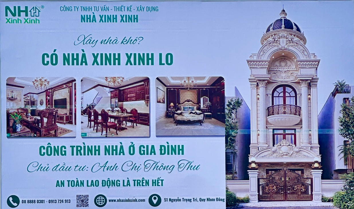 Dự án nhà ở gia đình do Nhà Xinh Xinh thiết kế và thi công trọn gó