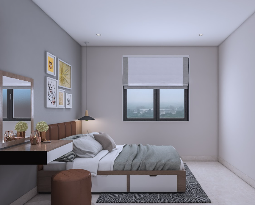 Phòng ngủ được Nhà Xinh Xinh cải tạo