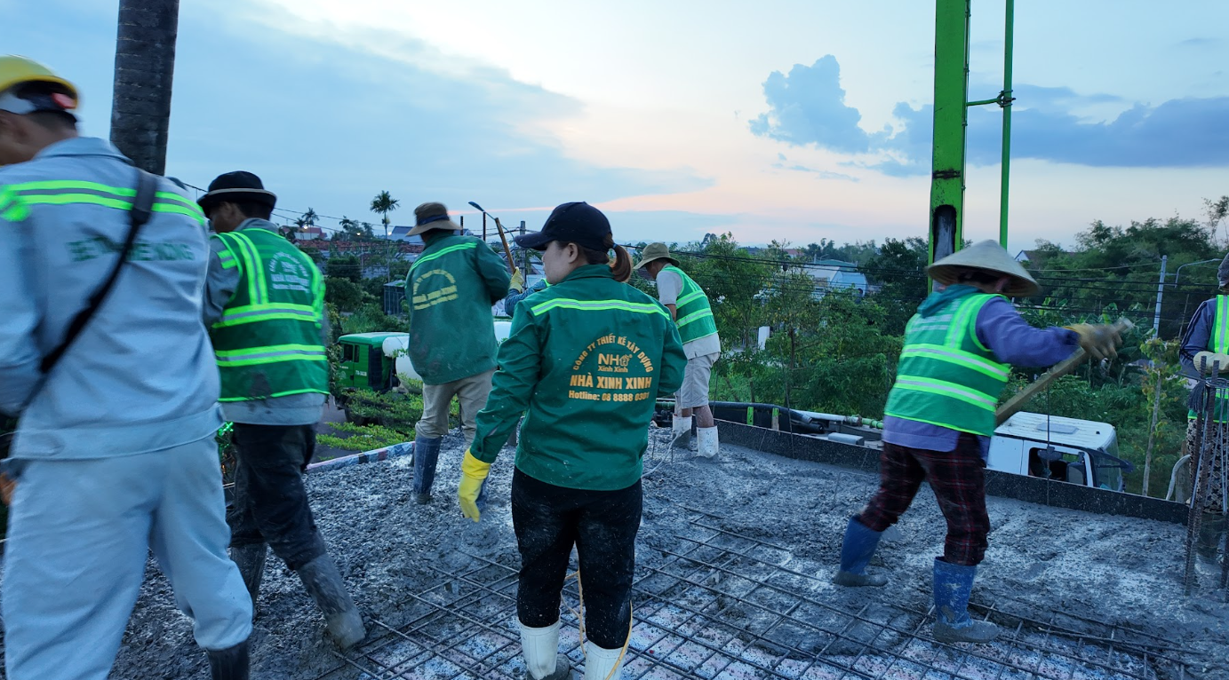 Xây nhà phần thô tại Gia Lai